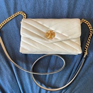 Tory Burch Kira Chevron Quilt Chain Wallet